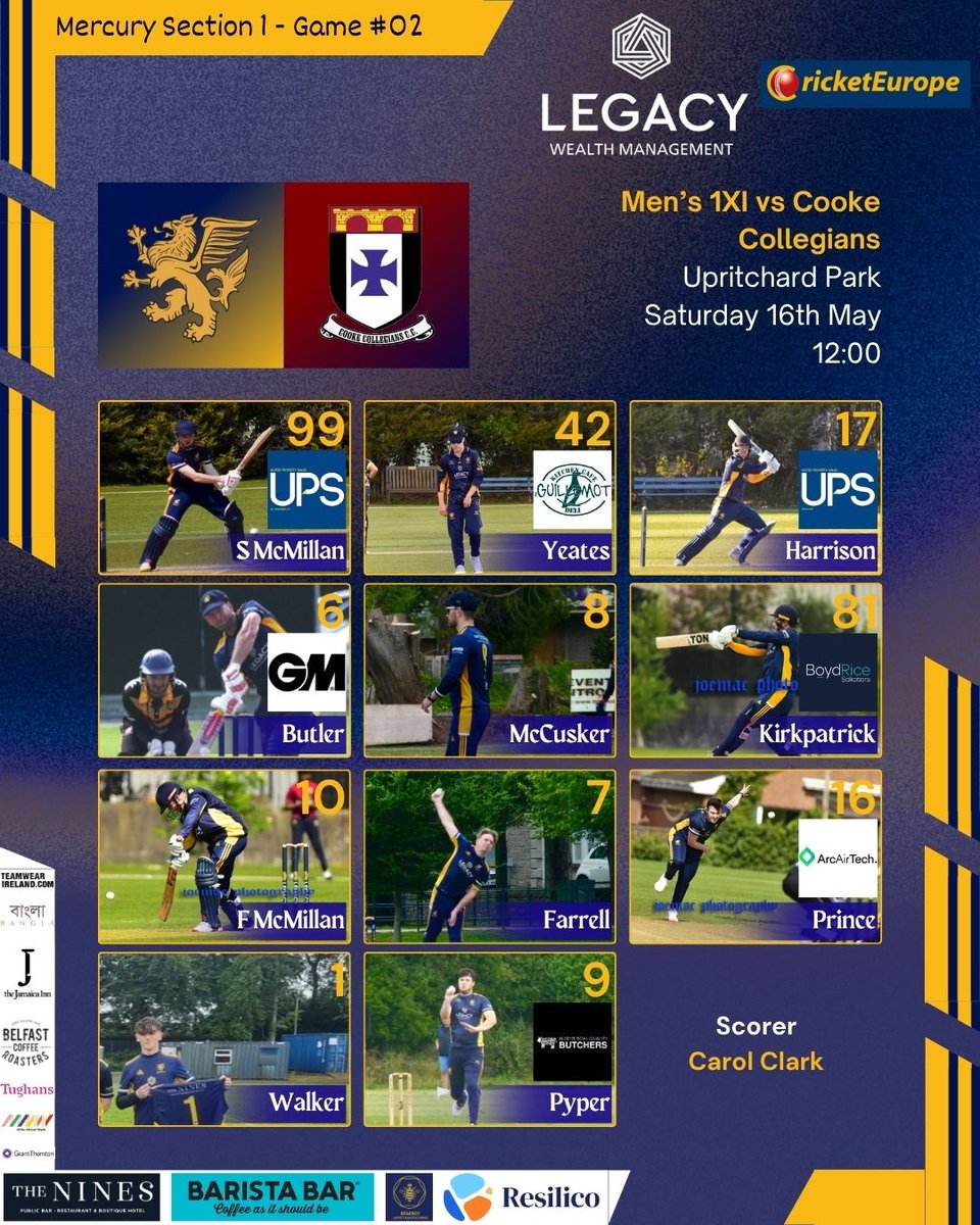 Bangor Cricket Club tweet media