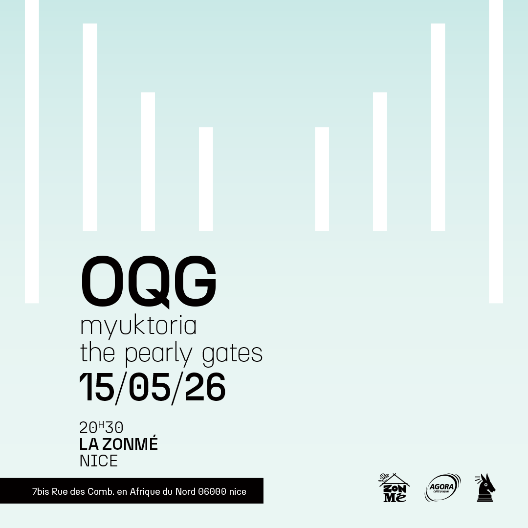 LOreilleQGratte's tweet photo. #LOreilleQuiGratte célèbre les beaux jours et les longs week-ends de mai avec une soirée intense ce soir 20:30 à @LaZonme  (Nice) :

Myuktoria &amp; The Pearly Gates

https://t.co/RdtQE341tP https://t.co/G3Gexog8ys