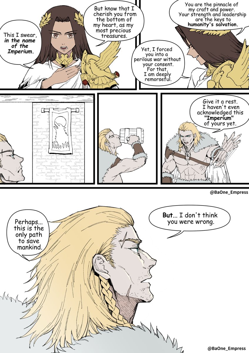 BaOne @ Empress 30K AU Comic tweet media