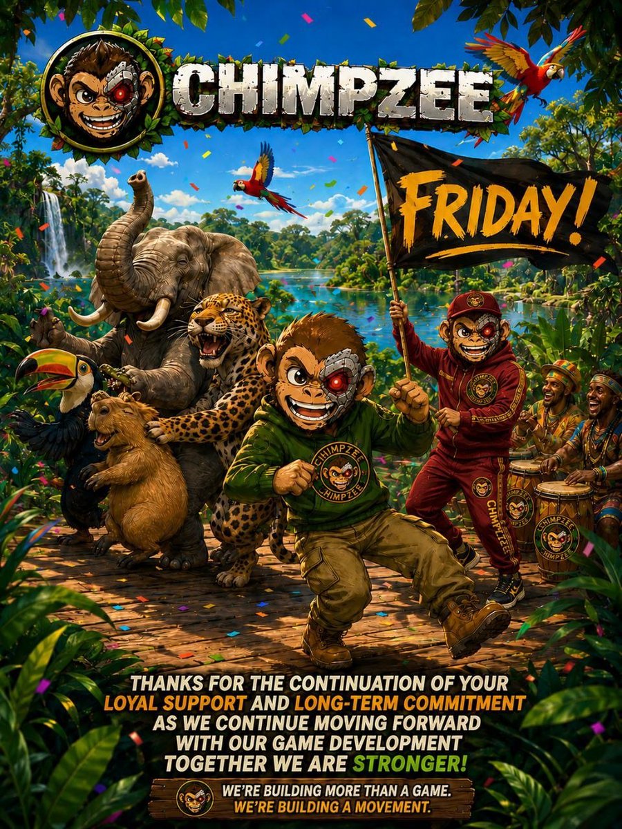officialchimpz's tweet photo. Another week and crypto may be looking up with the passing of the clarity act around the corner. I guess we will see what impact it has on the crypto sector if it passes. Until then we keep focused on building the game and moving forward. https://t.co/LBiSdVXDgQ
