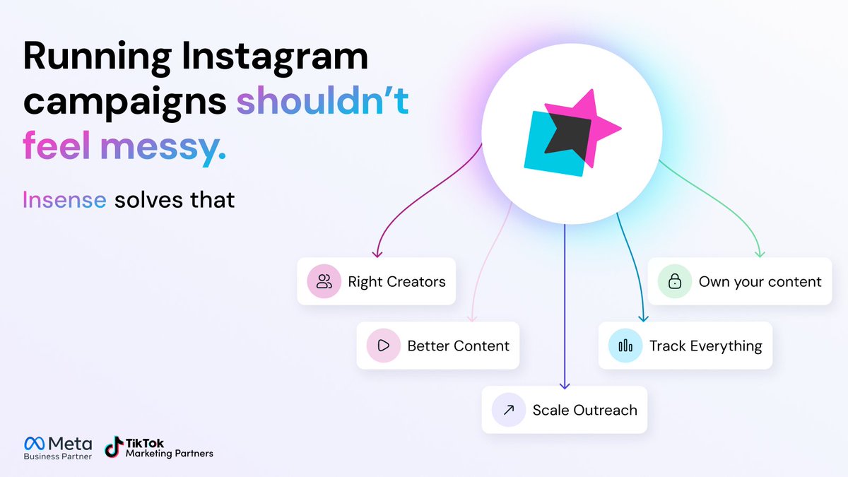 Insense_pro's tweet photo. Running Instagram campaigns shouldn’t feel messy.

But for most brands… it does.

Spreadsheets.
Email threads.
Disconnected tools.

Insense helps you with all that! 📌

Read more ↓
https://t.co/PRnlDSPR5u https://t.co/W7o5BUnd8r