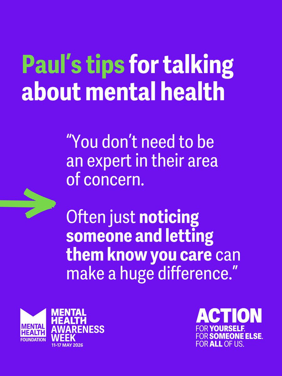 PDPA_darts's tweet photo. Some conversations are tougher than others — but talking about mental health doesn’t have to feel overwhelming. Mental Health Foundation Ambassador Paul Jukes from the Outta Puff Daddys shares his tips for starting the chat you’ve been putting off. https://t.co/2V4BRJYm05
