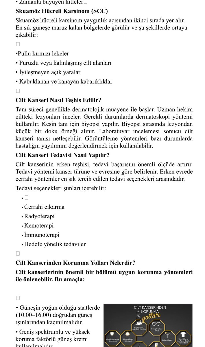 AnaokuluVedat's tweet photo. 1-31 Mayıs Cilt Kanseri Farkındalık Ayı
@tekirdagmem  
@drazizyeniyol 
@spasamem59 
@FahriKIRMIZI 
@LtfiyeSertdamar https://t.co/cJrfXQhFD5