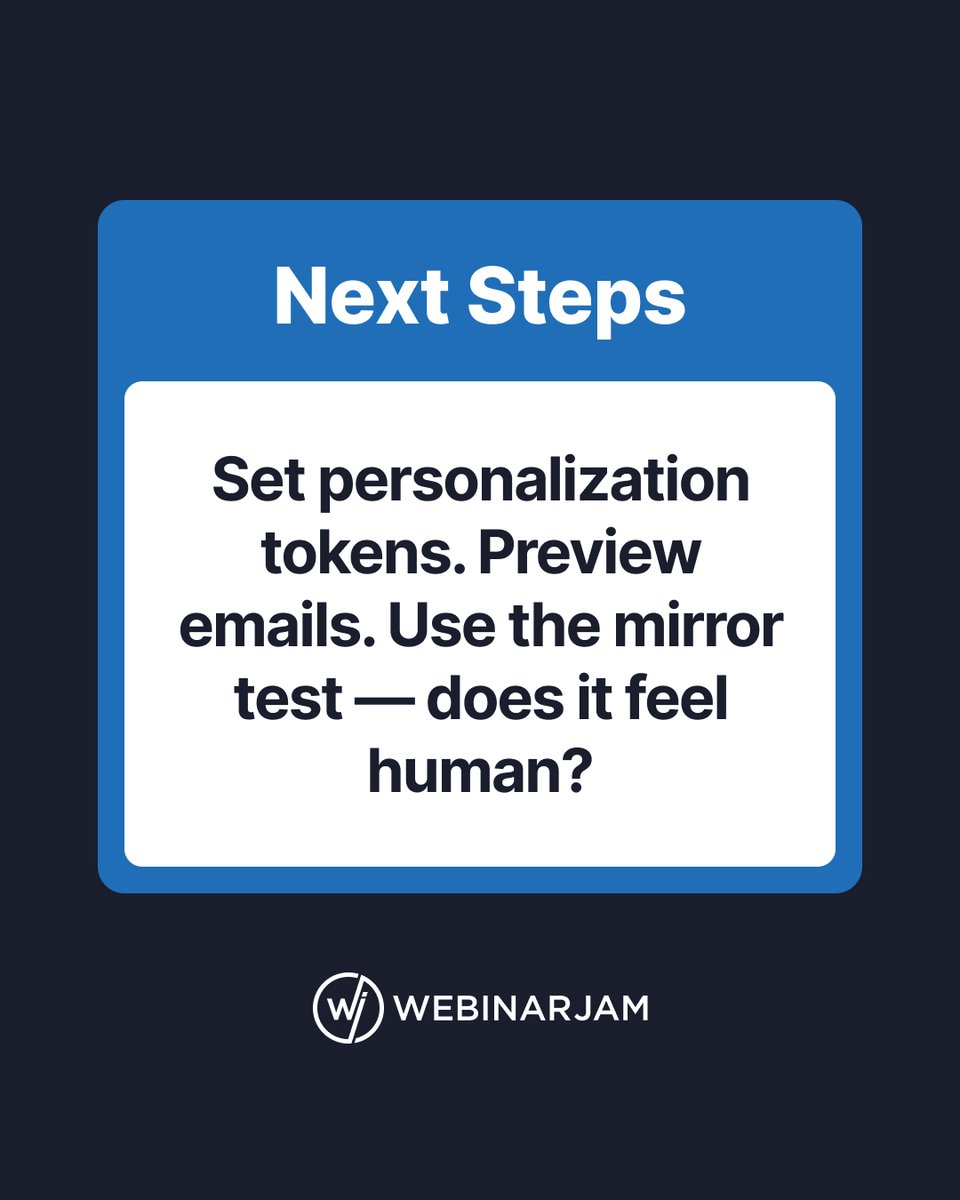 WebinarJam's tweet photo. These are the next steps https://t.co/m7Yl5b2xzS