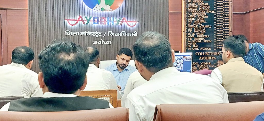District Magistrate Ayodhya tweet media