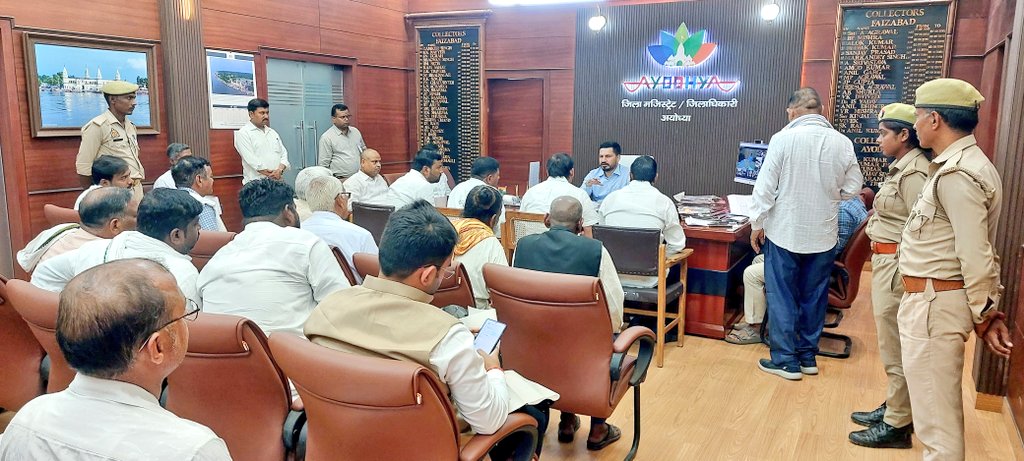 District Magistrate Ayodhya tweet media