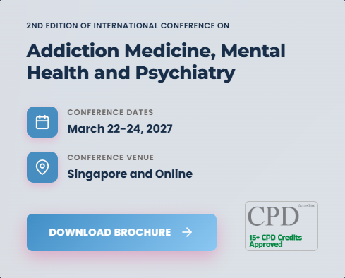 ICAMPevent's tweet photo. 📝 REGISTRATION OPEN for #ICAMP2027
📅 March 22–24, 2027📍 Singapore &amp; Online
🌍 Join global experts in:
✔️ Addiction Medicine
✔️ Psychiatry
✔️ Mental Health
✔️ Neuroscience
🎯 Theme: Breakthroughs in Addiction &amp; Psychiatry
📝 Register Now:
 https://t.co/LGcpg382Cb https://t.co/RUSDqfvWLG