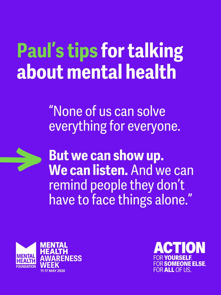 PDPA_darts's tweet photo. Some conversations are tougher than others — but talking about mental health doesn’t have to feel overwhelming. Mental Health Foundation Ambassador Paul Jukes from the Outta Puff Daddys shares his tips for starting the chat you’ve been putting off. https://t.co/2V4BRJYm05