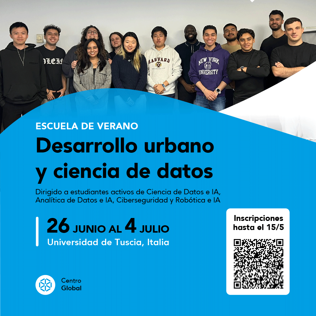 UtecGlobal's tweet photo. ⏰¡Últimas horas para postularse!

Hoy a las 23:59 h cierra la convocatoria a la Escuela de Verano “Desarrollo urbano y ciencia de datos”.

🔗Más info: https://t.co/nyJoiAUzSO
📙Bases: https://t.co/GCQgujsIJX
✍️Inscripción: https://t.co/d4orfwtERX https://t.co/3viO2K2LUk