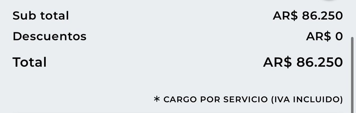 GiantRooksArg_'s tweet photo. El precio final de las entradas es de $86.260 https://t.co/Yv3O6DbhLm
