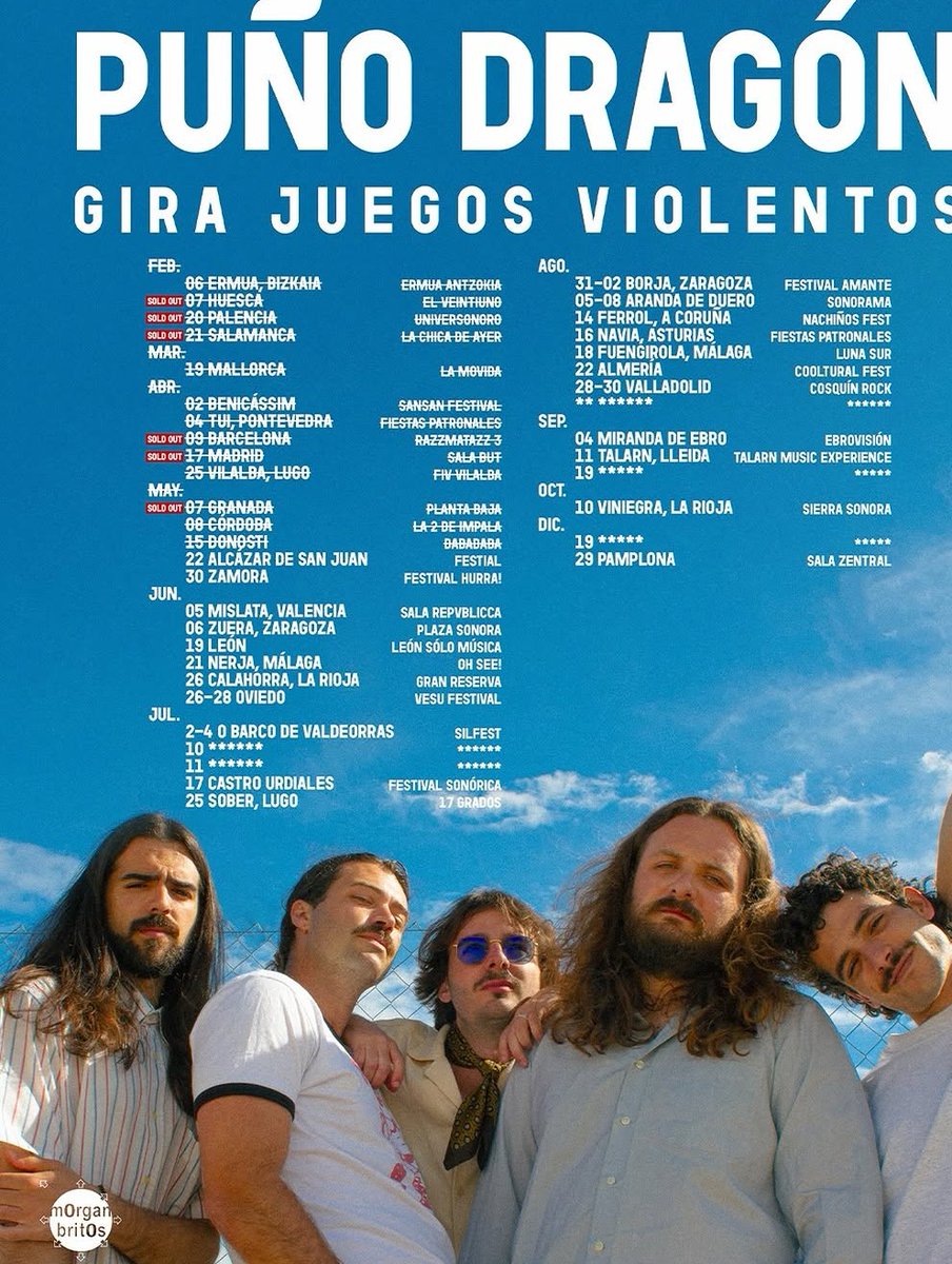 MorganBritosSL's tweet photo. Ya están aquí 😎 las fechas actualizadas para los directos de Puño Dragón 👊🏻🐲 
Pilla tus entradas 🎟️ en: https://t.co/RkW5OwBLkm https://t.co/ThN4cFZams
