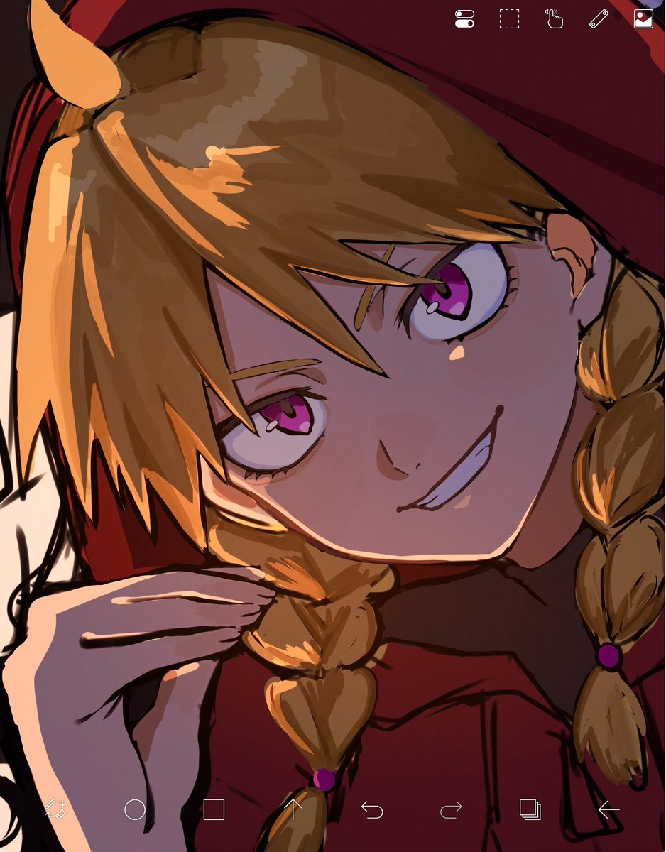 黄泉のツガイのガブちゃん描いてる！