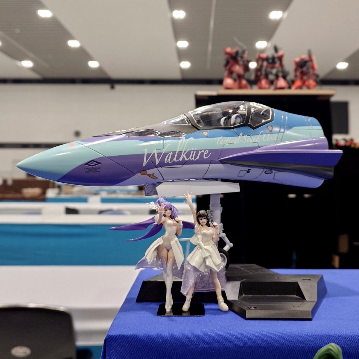 静岡ホビーショー 合同作品展 設営終了しました。 ユーベル ジーク