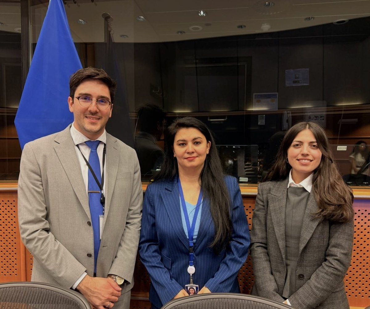BahaiBIC_Europe's tweet photo. Thank you MEP @MGTeodorescu for hosting an insightful exchange at the @Europarl_EN on the situation of Bahá’ís and other minorities across the Middle East.

Our office was grateful for the opportunity to share the realities currently facing Bahá’í communities in Iran, Egypt, and Qatar, and to contribute to this important dialogue on freedom of religion and human rights.

We look forward to continuing this collaboration.