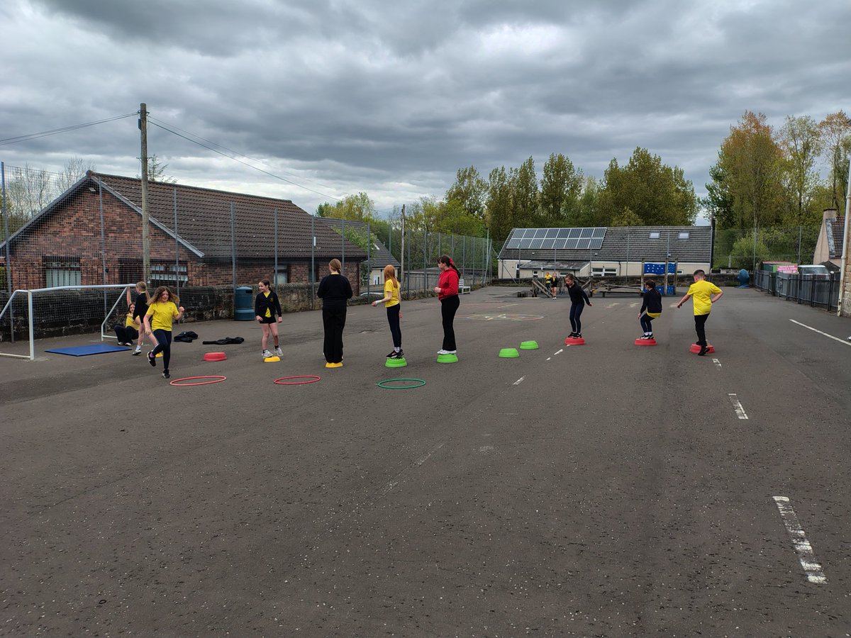 MorningsidePS's tweet photo. P5-7 enjoying outdoor games for golden time. https://t.co/MlL7FtN3so