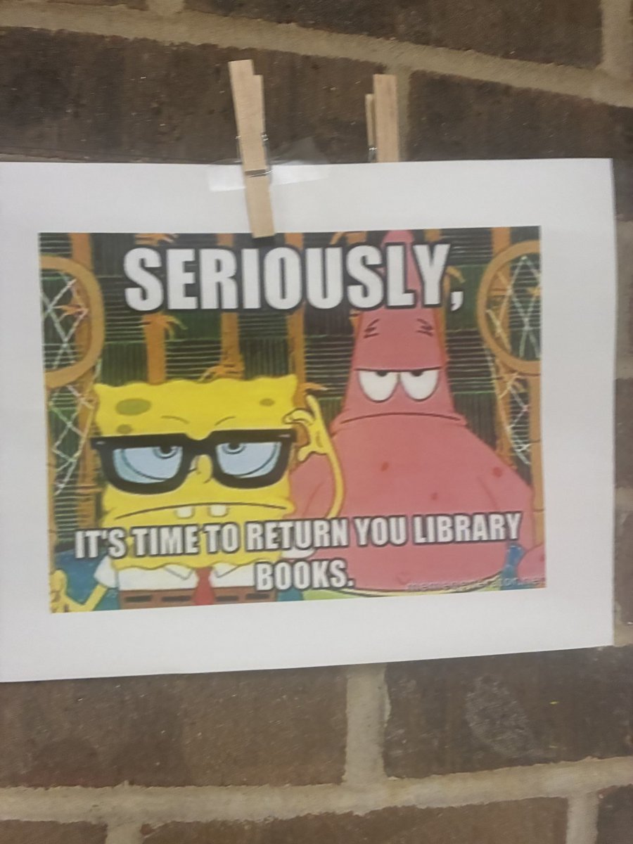 fssdMES's tweet photo. In search of all library books! Thanks for getting those turned in ASAP! https://t.co/1GJZx0MTer