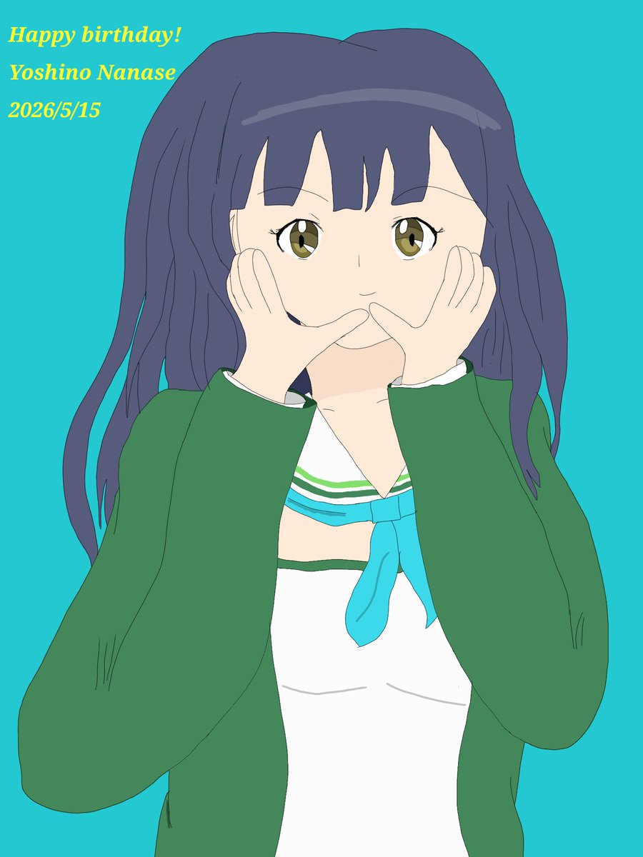 aymu002's tweet photo. #七瀬佳乃生誕祭2026
よっぴーハピバ！🐻‍❄️ https://t.co/IUJvpatrJh