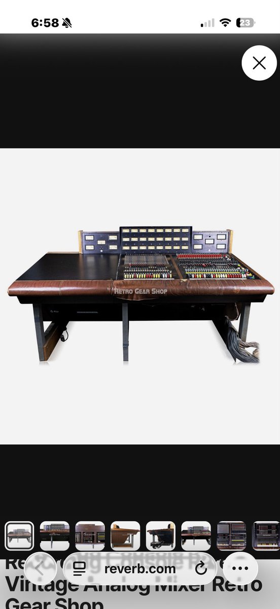 CriteriaMiami's tweet photo. #fixitfriday
Not sure what we sold it for when we got rid of it. But damn sure it wasn’t anywhere near a milli (a milli) -iykyk
Come get one for your very own.
#criteria #recordingconsole #mci #respecttheroom https://t.co/88lkYyQNVW