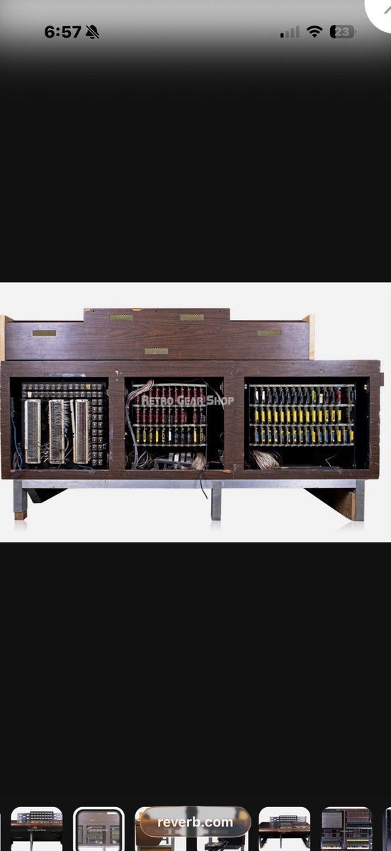 CriteriaMiami's tweet photo. #fixitfriday
Not sure what we sold it for when we got rid of it. But damn sure it wasn’t anywhere near a milli (a milli) -iykyk
Come get one for your very own.
#criteria #recordingconsole #mci #respecttheroom https://t.co/88lkYyQNVW