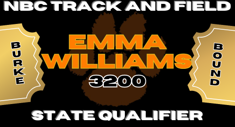 NbcTrack's tweet photo. Congratulations Emma Williams State Qualifier in the 3200m Run! https://t.co/IfxVzywGKV