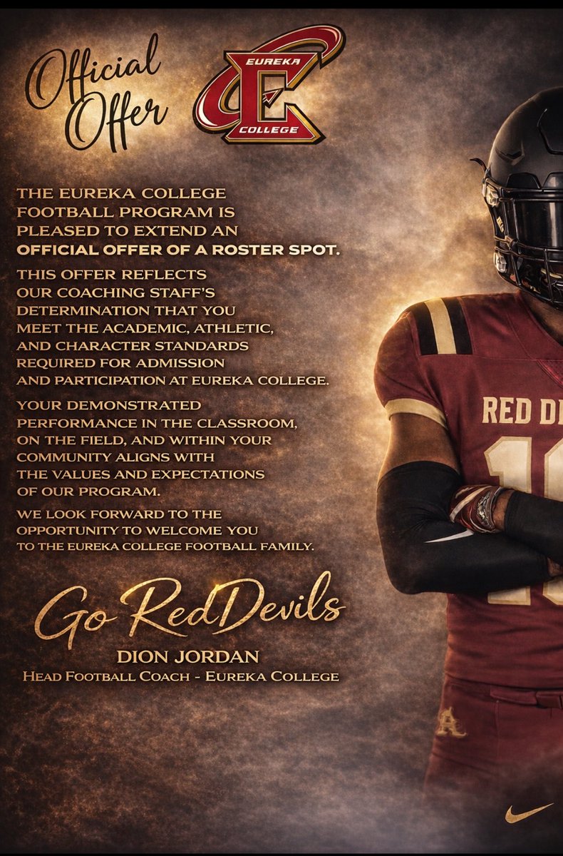 SamuelKramedas's tweet photo. I am extremely blessed to have received my second offer and opportunity to play at the College level. @ampcampbell3 @CoachHurt72 @Coach_Demory @EC_RedDevils @CoachAvaloy @Sarasota_FB https://t.co/oiiz9UgEPk