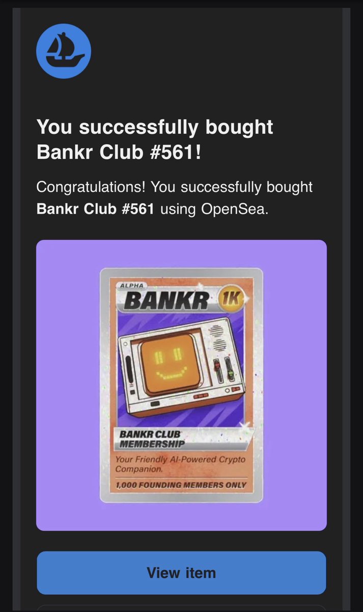 0xCB27's tweet photo. Officially joined the @bankrbot club 🤝

1 of only 999 members

High conviction on the $BNKR ecosystem

$GITLAWB just pushed to a new ATH around $35M mc 

Meanwhile:
$BNKR → ~$50M MC  
$VIRTUAL → ~$500M MC 👀

Still feels very early for this ecosystem. https://t.co/xwOdAPI1DS