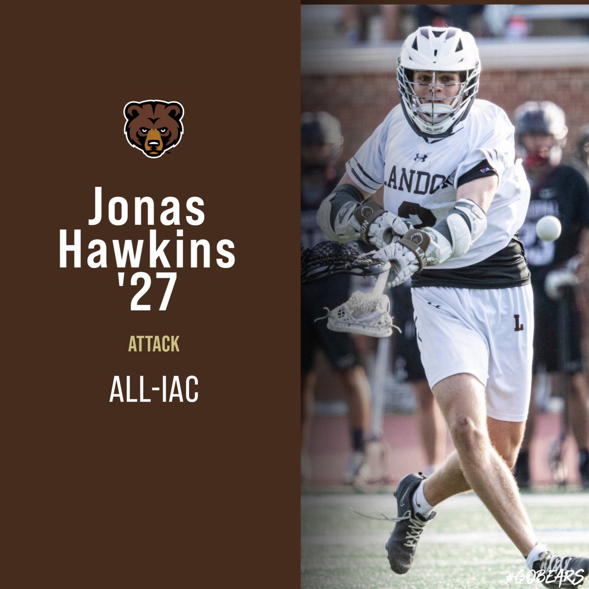 LandonVLacrosse's tweet photo. Congrats to our All-IAC players:
-Mack Cohen (midfield)
-Carter DeSanto (defense)
-Jonas Hawkins (attack)
-JT Mathura (defense) https://t.co/GM4RUEiP7M