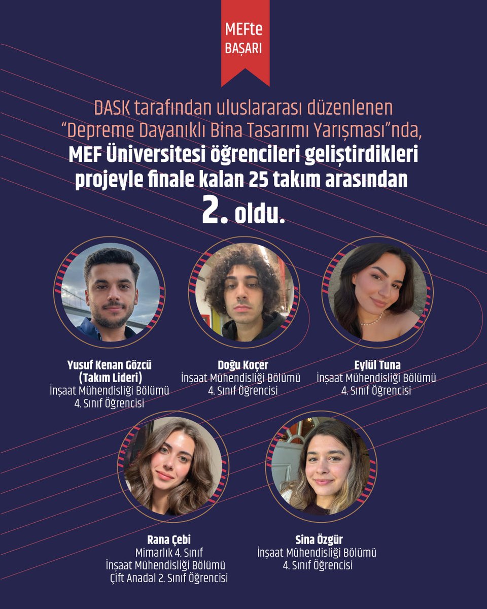 MEF Üniversitesi tweet media