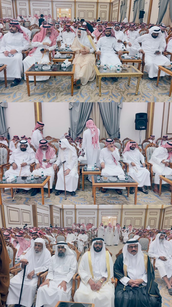 Godaidnews's tweet photo. "ابن سليطين" يحتفل بزواج "فهد" و "سلطان"

قديد - جدة :

احتفل الشيخ عبد الرحيم بن سليطين القريقري مساء أمس الخميس 27 ذي القعدة 1447 هـ الموافق 14 مايو 2026 م بزواج ابنيه الشاب فهد بن عبد الرحيم القريقري، والشاب سلطان بن عبد الرحيم القريقري، بإحدى قاعات الأفراح بمحافظة جدة، بحضور عدد كبير من مشايخ ووجهاء وأعيان القبائل والمجتمع.

وقد أقيم حفل خطابي بهذة المناسبة ، قدم له الشاعر محمد حميد القريقري ، ومن ثم كلمة ترحيبية للشيخ حميد بن رجاح القريقري، وألقيت خلاله عدد من القصائد الشعرية، للشعراء عبد الله عبد الرحيم القريقري، عبد الله السحيمي، أحمد الحمراني، وفارس القريقري، الذي ألقى قصيدته سيف الإسلام القريقري، نالت استحسان الجميع ، إضافة إلى ذلك كان لعدد من الألوان الشعبية حضورا لافتا قبل الحفل الخطابي كفن العرضة الحربية والزواميل والمجارير . 

"قديد" تبارك للشابين فهد وسلطان القريقري زواجهما وتتمنى لهما التوفيق والسعادة في حياتهما الزوجية.
