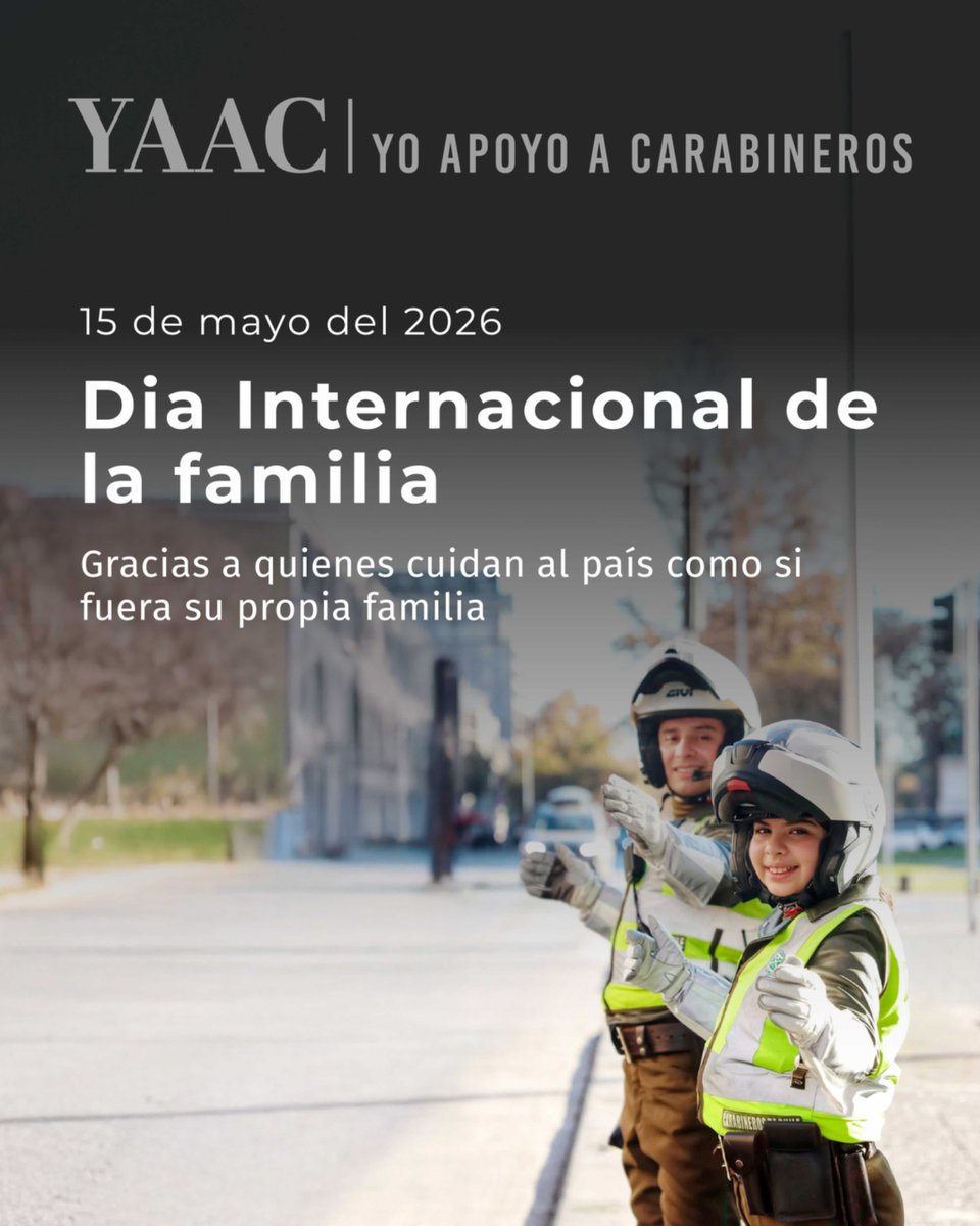 YAAC #YoApoyoACarabineros tweet media