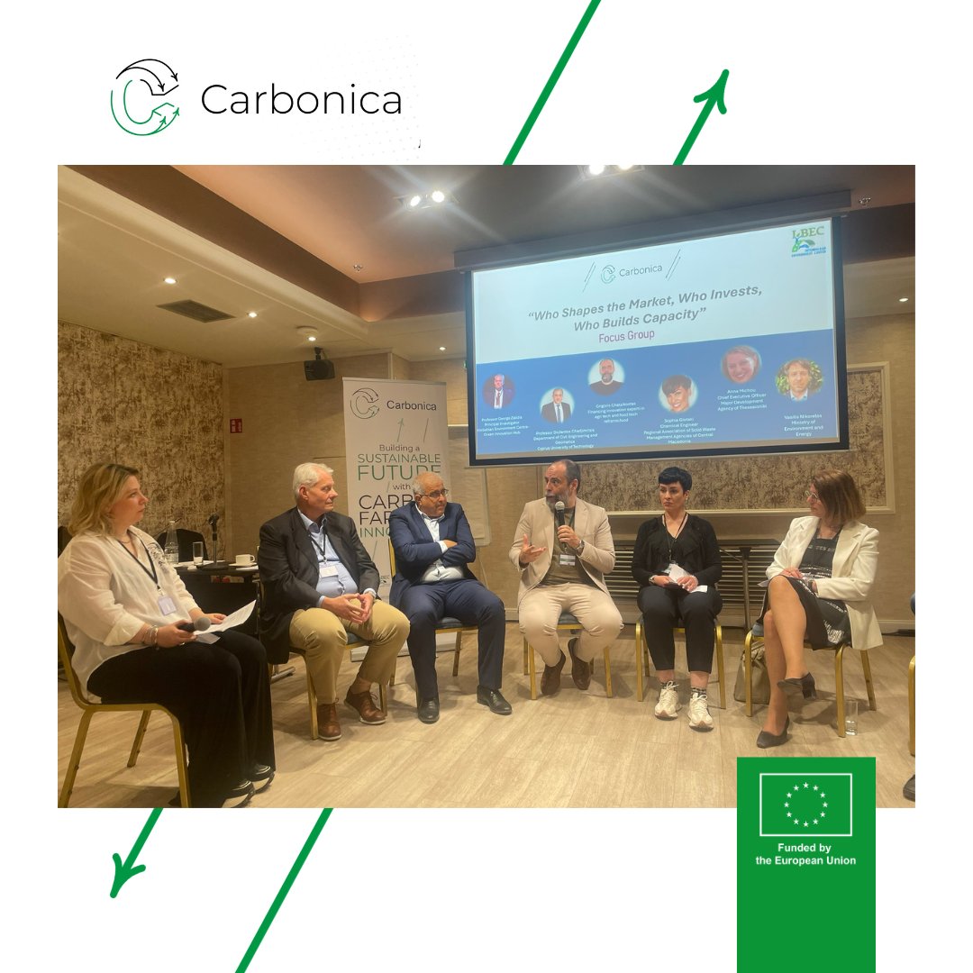 CarbonicaE's tweet photo. 🌱From dialogue to the field
#CARBONICA wrapped up two days, 13–14 May, in Thessaloniki with the Brain Gain Conference, a panel discussion, and a field visit at Ktima Gerovassiliou

✨More highlights coming soon!

#CarbonicaExcellenceHub #HorizonEU #EUInnovation #ResearchImpactEU https://t.co/vGYMPVrg70