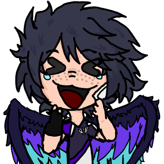 LaycanHere's tweet photo. hace decadas que no dibujo en ""chibi"" para un emote, así que este dibujo es mas un test https://t.co/HoXvB5efXk