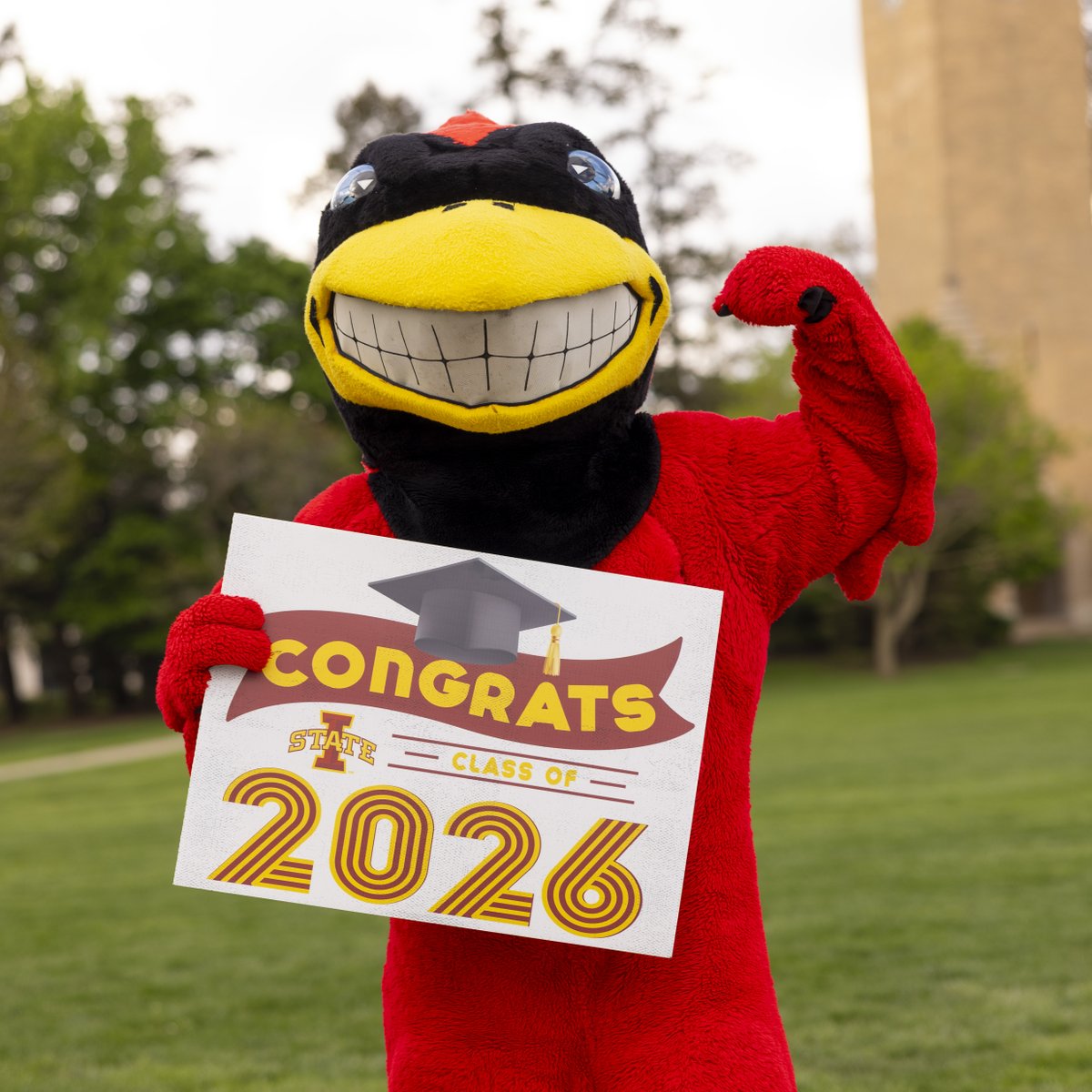 isualum's tweet photo. Congratulations to the nearly 5,000 students celebrating their graduation from @IowaStateU this weekend! #CyclonesEverywhere 🎓 https://t.co/IlbZnoEkJs