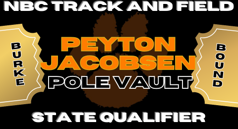 NbcTrack's tweet photo. Congratulations Peyton Jacobsen State Qualifier in the Pole Vault! https://t.co/uLL5hDpOfF