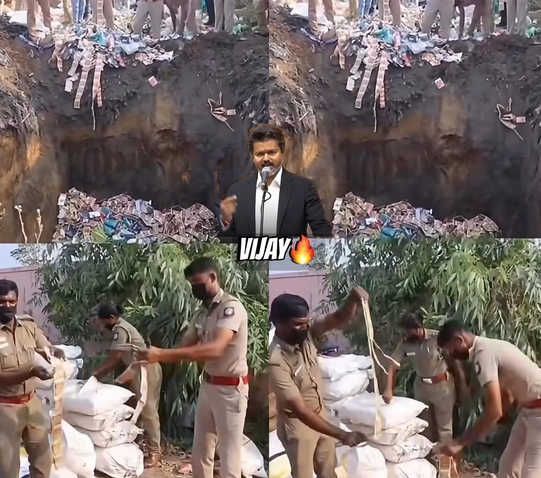 moviiettime's tweet photo. When Vijay became CM, one of the key things he said was that he would create a dedicated Anti-Force against drugs and destroy the very source of everything It hasn’t even been a full week since he became CM, 

but Vijay is already delivering on his words even more strongly.This is the scene of all banned drugs being seized and set on fire.

We need a government like this one that fears nothing and goes after every wrong to completely destroy it.
#CMvijay #TVKVijay‌