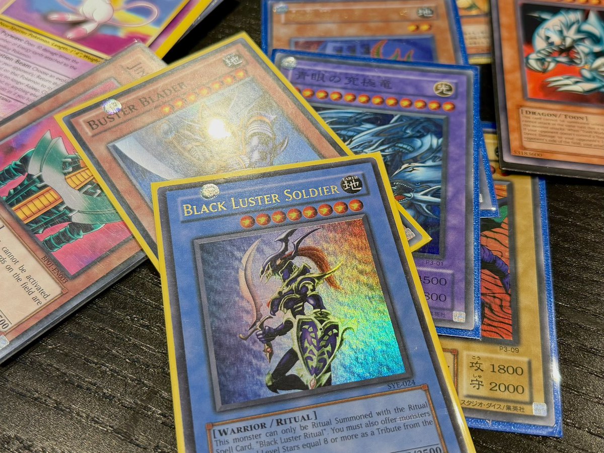 Black Luster Soldier is such a great looking card #yugioh Black Luster Soldier is such a great looking card #yugioh
