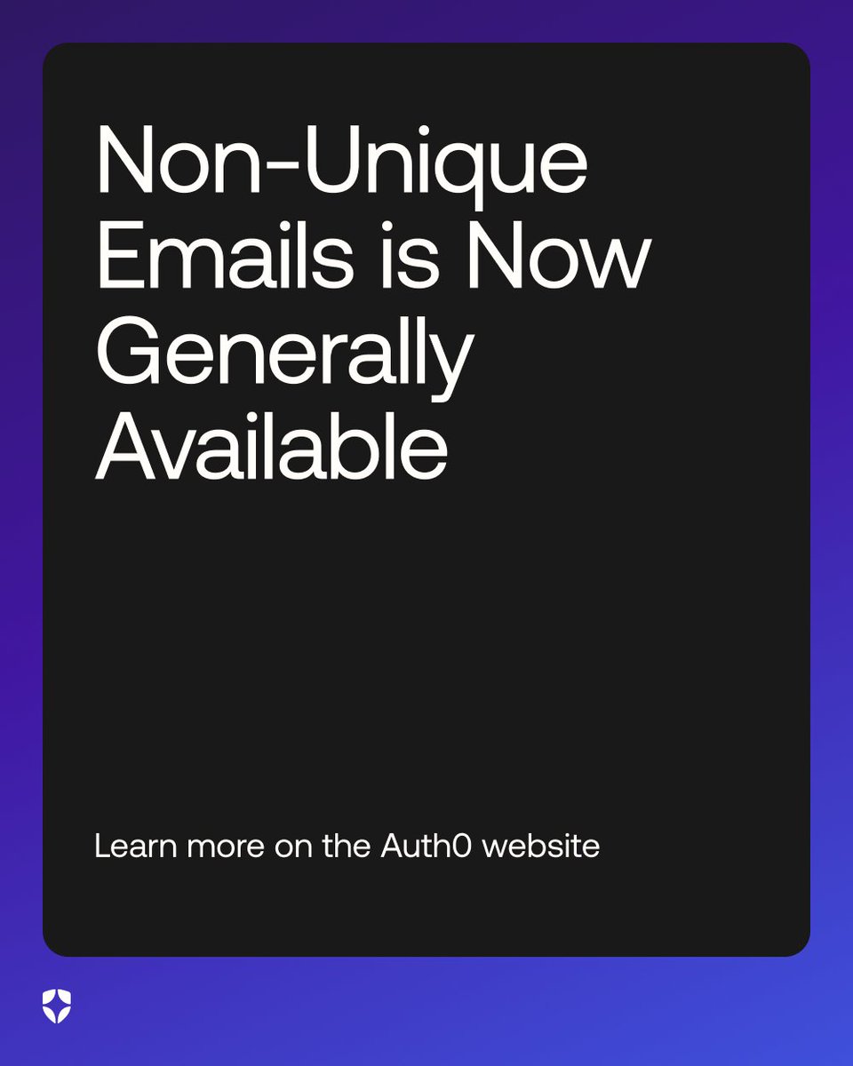 Auth0 tweet media