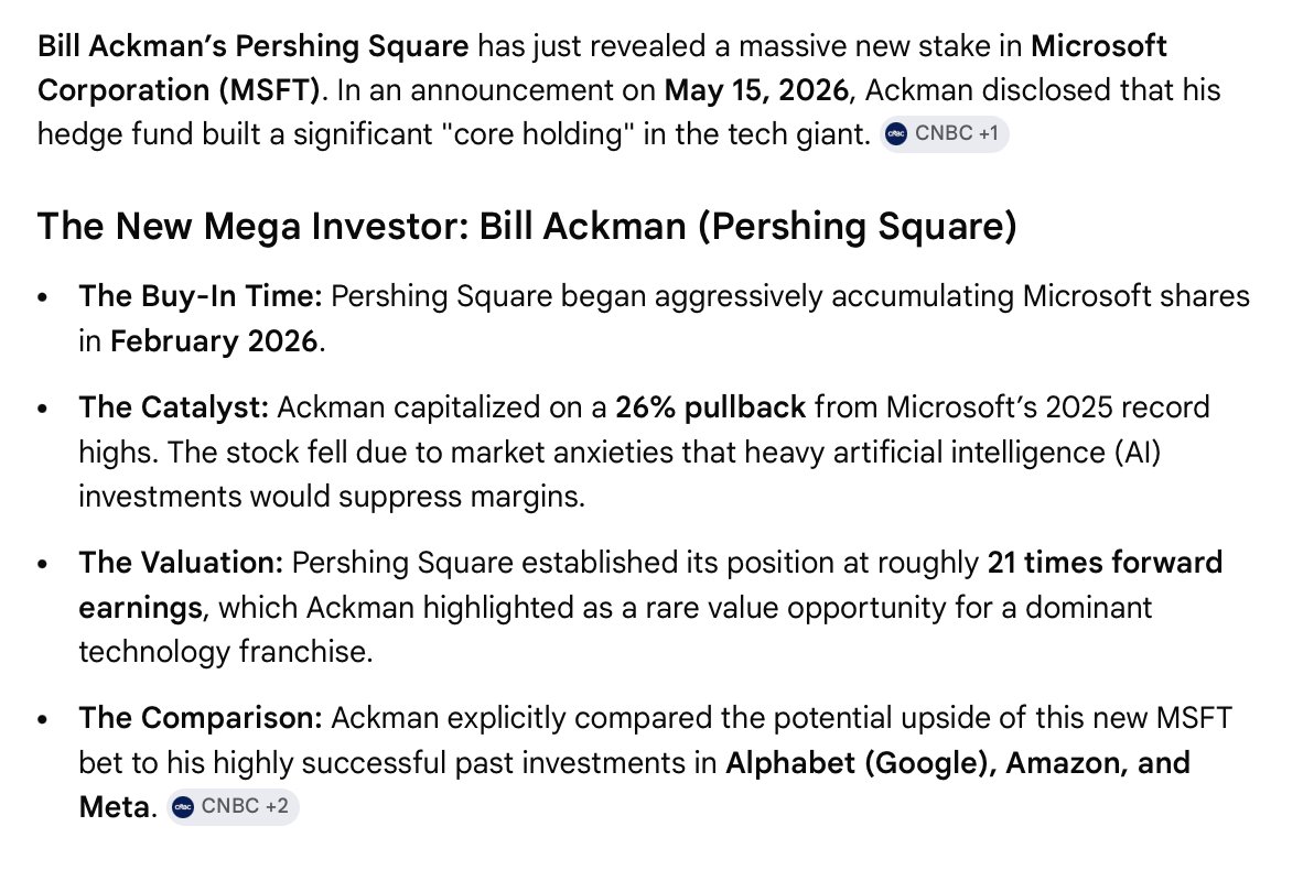 Couzin_Vinny's tweet photo. $MSFT #Bill #Ackman #massive
new position https://t.co/CGN6j5p1Ox