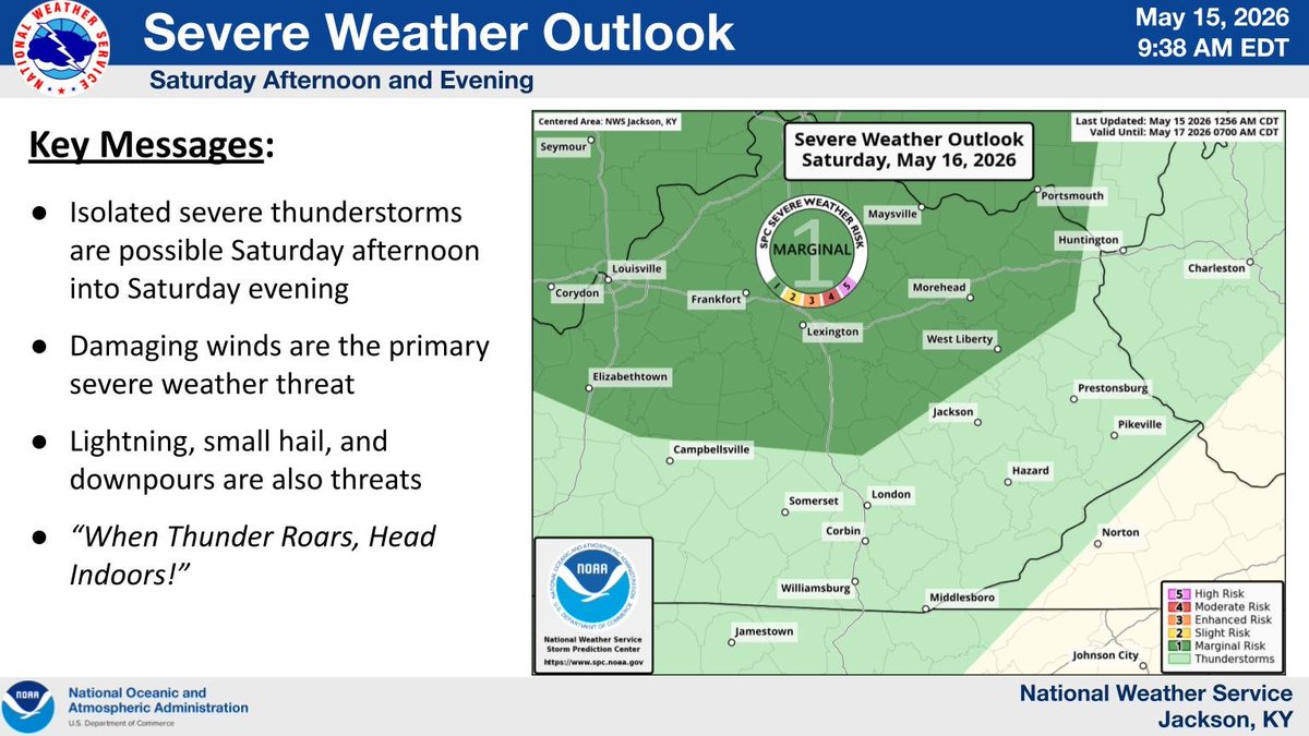NWS Jackson KY tweet media