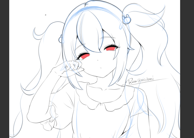 ラフィー(アズールレーン) 「ラフィー描いてる 寝起きのおはようラフィーラフたくさんつくるぞー(=゜ω゜)ノ」|れいさ【サイレンススズカ描いてます】のイラスト