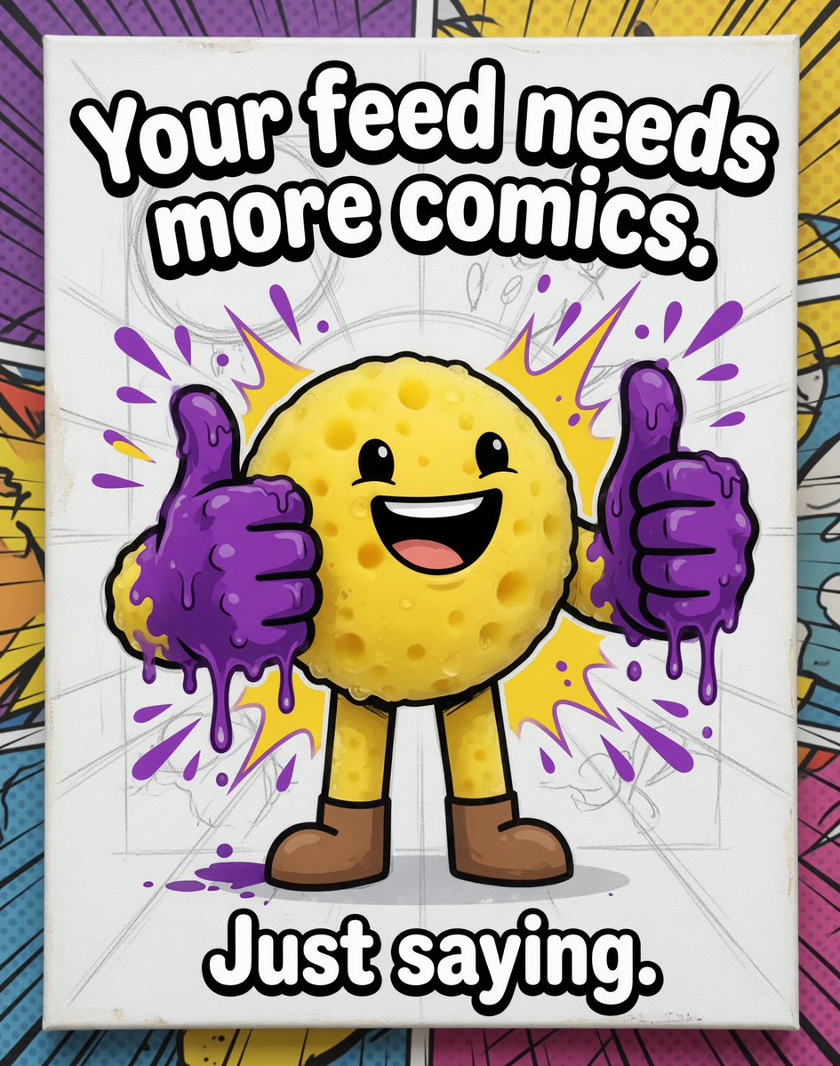 Smudge the Comic Sponge tweet media