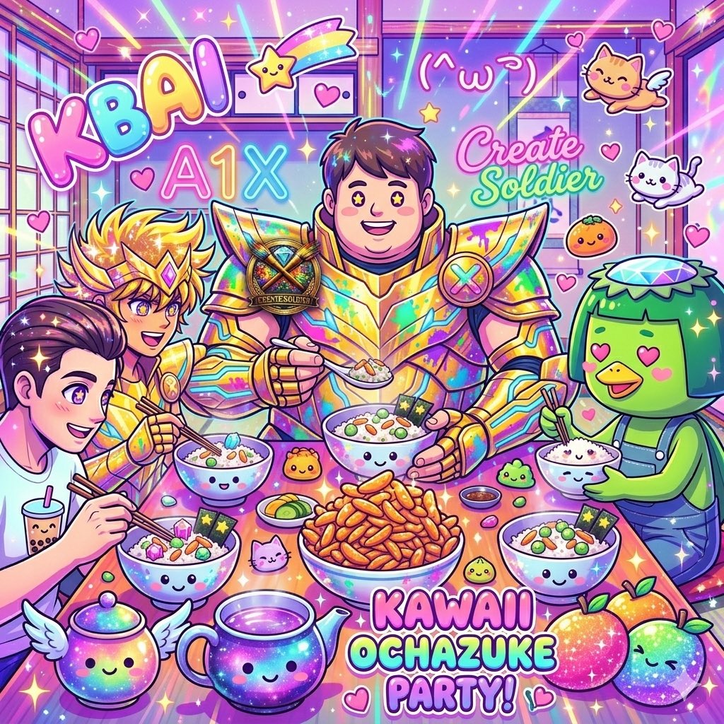 saving_papa's tweet photo. #ネオポップリレーꯁꯧ
kawaii柿の種お茶漬けパーティー🥺
米国市場下げてるけど気にしない✨ https://t.co/wZbHfN1sgV