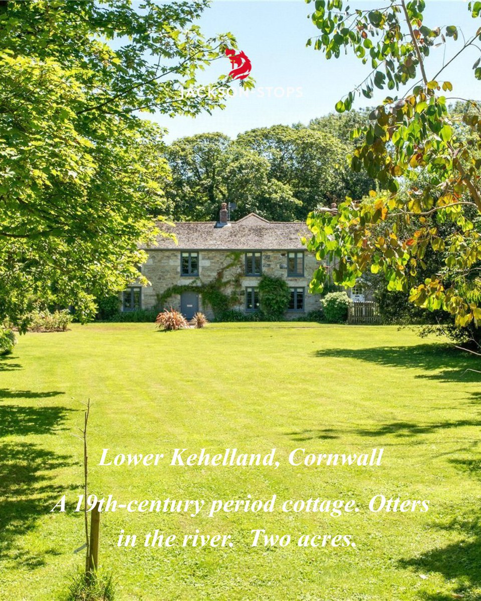 JS_Cornwall's tweet photo. #LowerKehelland #Cornwall
OIEO £1,000,000

Originally two 19th-century mining cottages, this beautifully restored home in the hamlet of #Menadarva sits in just over two acres of riverside grounds along the Red River, bordered by woodland &amp; meadow.

https://t.co/aaLR99nWhS https://t.co/EErVVeXDnK