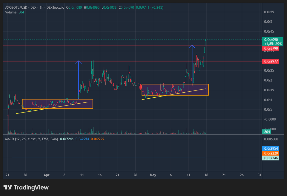 IMDK312's tweet photo. $AXOBOTL going much higher 🚀🚀🚀 https://t.co/hu2nuuMru6