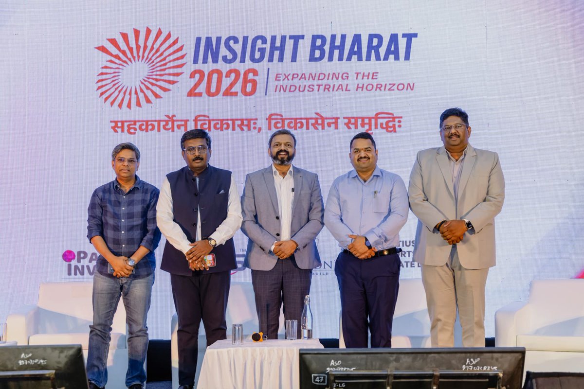 raviavimangave's tweet photo. 🚀 Insight Bharat 2026 at Yashada, Pune 

Successfully brought together industry leaders, entrepreneurs &amp; innovators to discuss MSME growth, innovation &amp; industrial transformation in Maharashtra. 👏

#InsightBharat2026 #MSME #Pune #Innovation #Entrepreneurship https://t.co/yzCBTehgmE