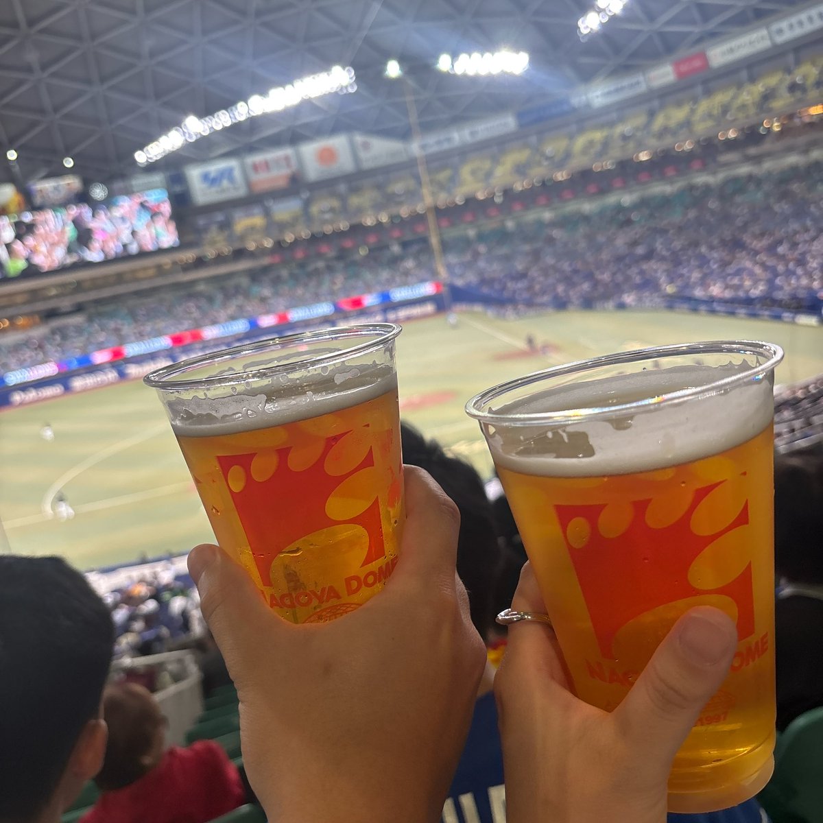 ueonna's tweet photo. 楽しい夜でした〜〜！野球観戦デートお誘い待ってます🫣🤍 https://t.co/HbuPtwPCNt