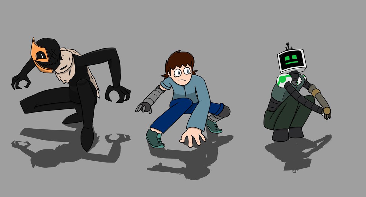 JpStu119's tweet photo. Here’s the 3 of them together, I scaled Ethan’s head up a bit to hopefully make him look less weird https://t.co/6h0FLAsl1p