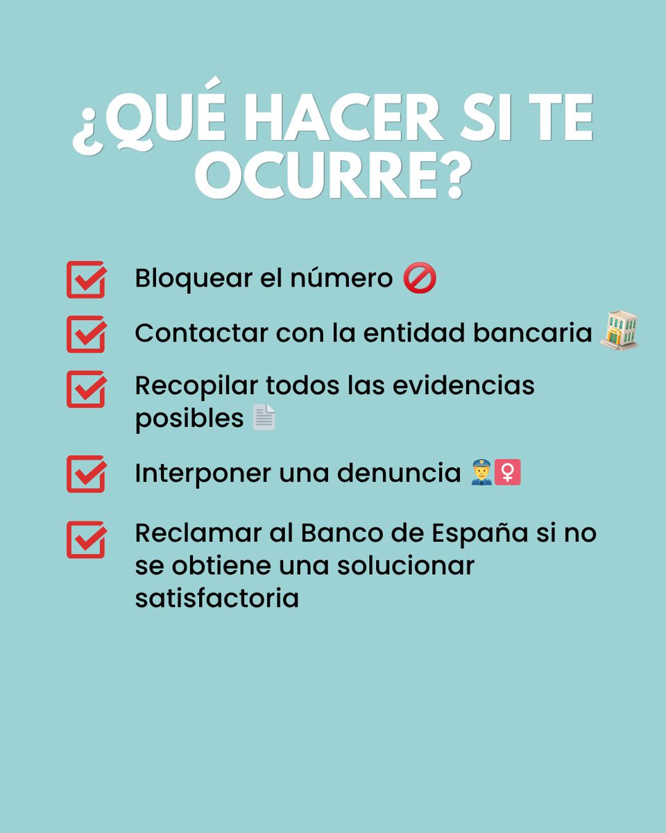INCIBE's tweet photo. En este #CasoReal017 una usuaria recibió una llamada de su “banco” para canjear un premio. Siguió las instrucciones, aceptó un Bizum inverso y perdió el dinero.

Contactó con #Ayuda017 y le indicamos los pasos a seguir para prevenir estafas.

Más info: 👇

https://t.co/V8d0xEPLM2 https://t.co/hnpzbgtYjt