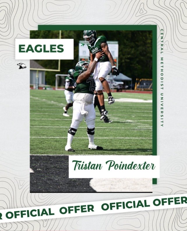 tristanpoindex's tweet photo. After a good talk with @CoachBuckallew, I’m blessed to receive an official offer from Central Methodist University!
@Djoiner55 @CoachZubeck @CoachTraphagan https://t.co/6HNtUHLGNt