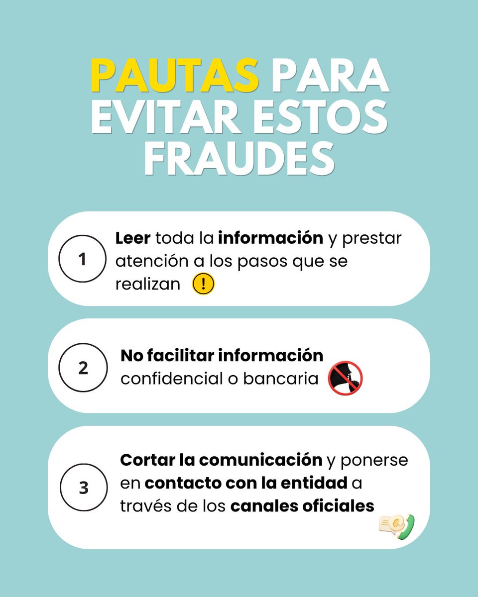 INCIBE's tweet photo. En este #CasoReal017 una usuaria recibió una llamada de su “banco” para canjear un premio. Siguió las instrucciones, aceptó un Bizum inverso y perdió el dinero.

Contactó con #Ayuda017 y le indicamos los pasos a seguir para prevenir estafas.

Más info: 👇

https://t.co/V8d0xEPLM2 https://t.co/hnpzbgtYjt